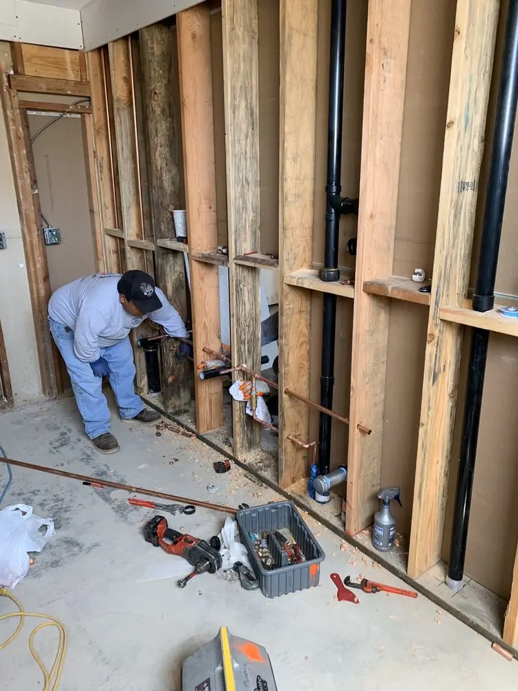 Commercial rough-in plumbing for Gas Line Repair in Flemington Junction